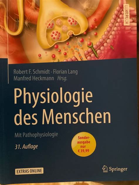 Full Download Physiologie Des Menschen Mit Pathophysiologie 
