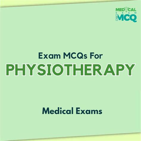 Physiotherapy Mcqs Online