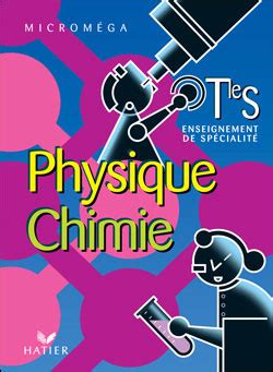 physique chimie tle s spa c cifique spa c cialita