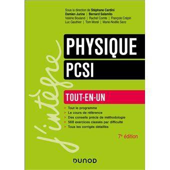 physique pcsi tout en un 5e a c d