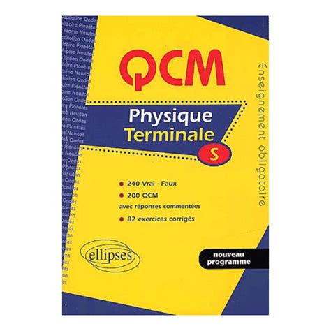 physique terminale s enseignement obligatoire et