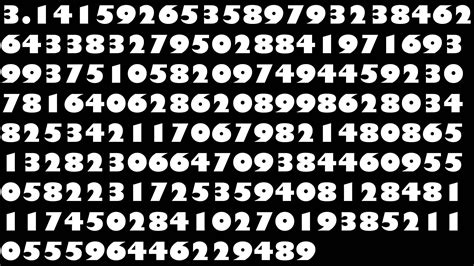 Pi Hundred Digits
