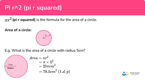 Pi R Squared
