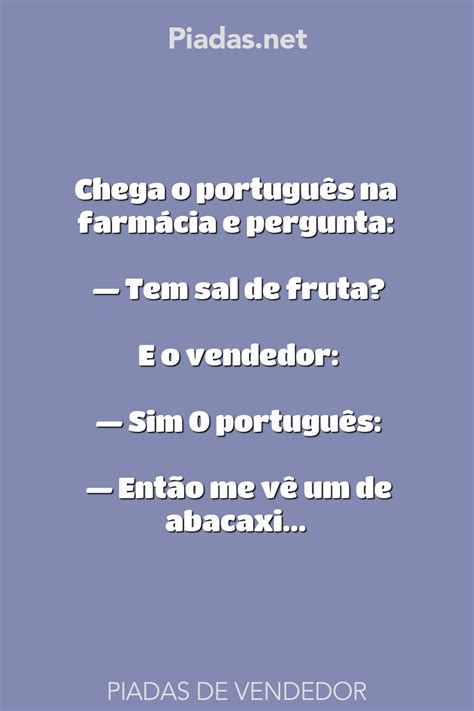 Piada De Português