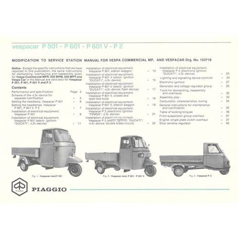 piaggio ape 501 manual