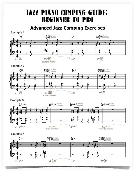 Piano Comping Styles