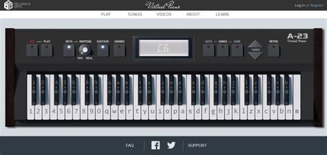 piano virtual teclado completo