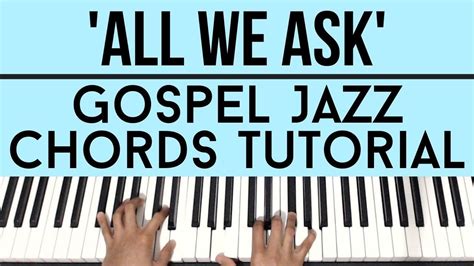 Read Piano Chords For What We Ask For By Donnie Mcclurkin 