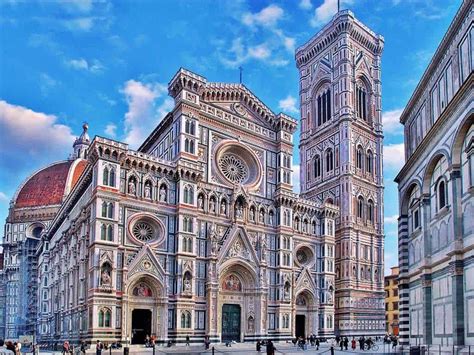 Piazza Del Duomo Florence History Italy