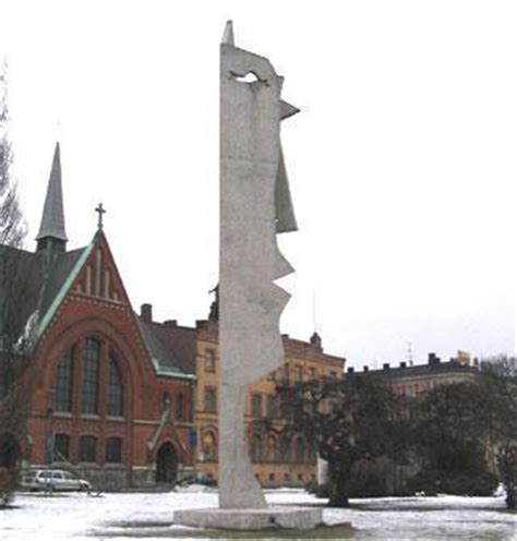 picasso sculpture in halmstad elementary