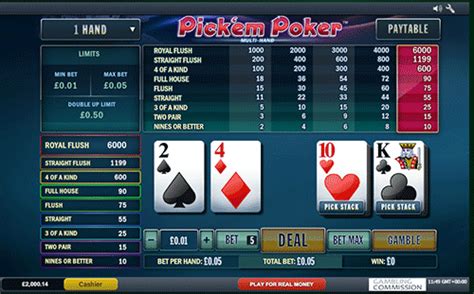 pick em poker online free oyiy france