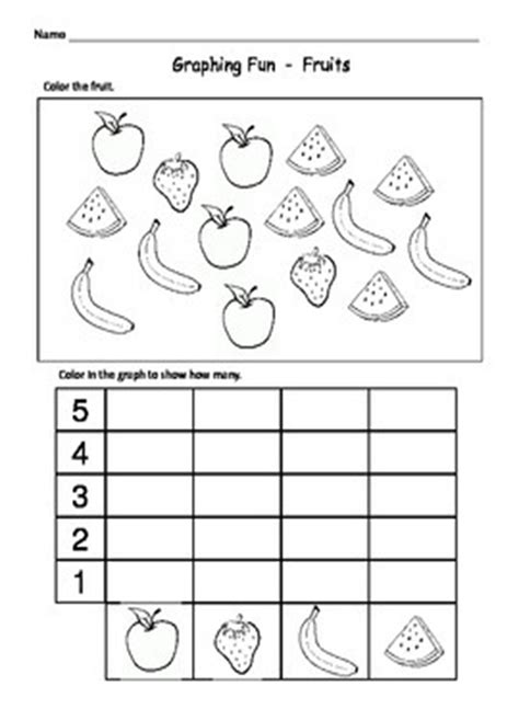 Pictograph Worksheets Picture Graph For Kindergarten - Picture Graph For Kindergarten