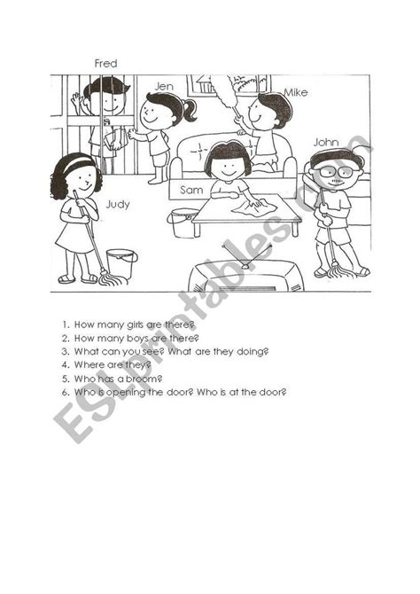 Picture Description Oral Grade 1 Esl Worksheet By Picture Description For Grade 1 - Picture Description For Grade 1