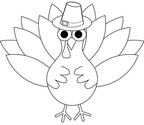 Picture Of A Turkey To Color   Thanksgiving Turkeys To Color Printable - Picture Of A Turkey To Color