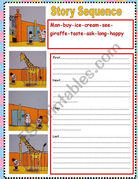 picture story sequence esl