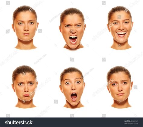 Pictures Of Faces Showing Different Emotions