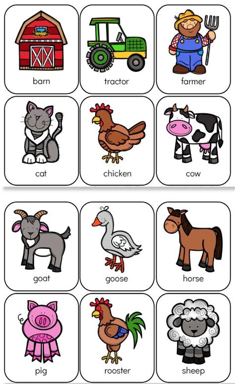 Pictures Of Farm Animals To Print 8211 Color Farm Animals Pictures To Print - Farm Animals Pictures To Print