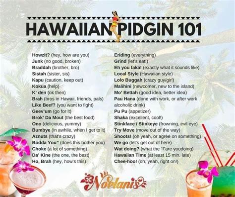 pidgin language hawaii
