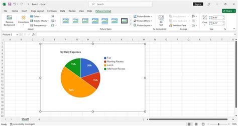 Pie Chart Generator Excel