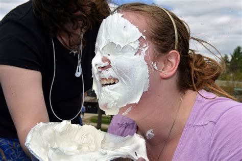 pie in the face