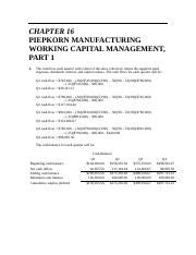 Read Piepkorn Manufacturing Working Capital Management Solution File Type Pdf 