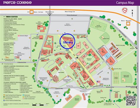 Pierce College Map