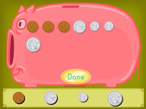 Piggy Bank Money Game Education Com Piggy Math - Piggy Math