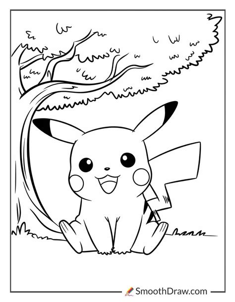 Pikachu Coloring Book