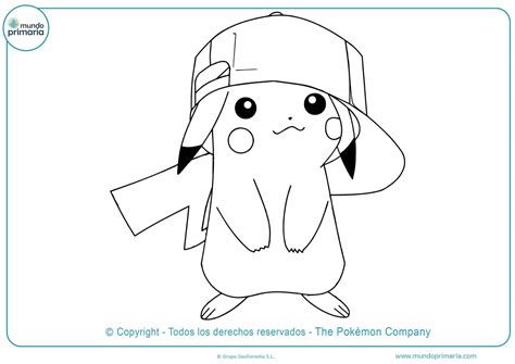 Pikachu Para Colorear