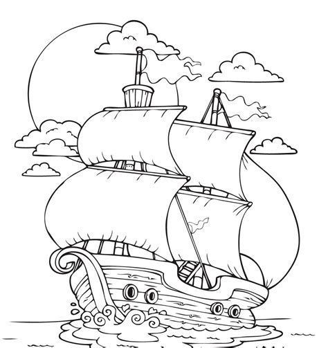 Pilgrims Mayflower Coloring Pages   24 Free Printable Mayflower Coloring Pages - Pilgrims Mayflower Coloring Pages