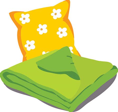 pillow and blanket clipart