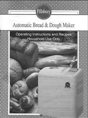 Download Pillsbury Bread And Dough Maker Manual 