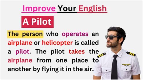 pilot speaking topic