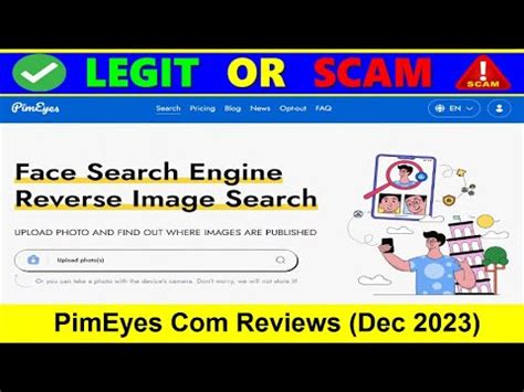 pimeyes.com Review - Scam Detector