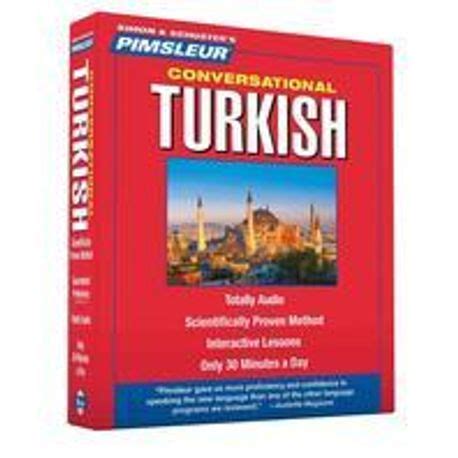 pimsleurs conversational turkish