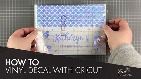 pin on cricut tips tutorials resources vinyl decal application