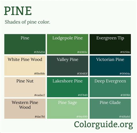 pine color