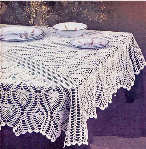 Pineapple Tablecloth Pattern