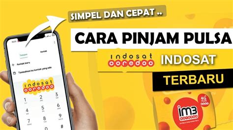 Pinjam Pulsa Indosat