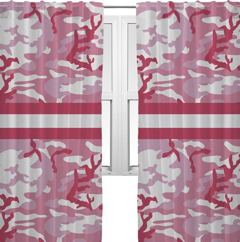 Pink Camo Curtains