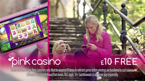 pink casino advert