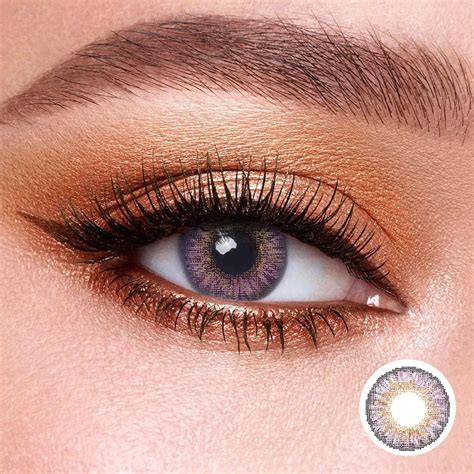 pink colored contacts