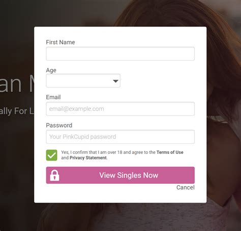 pink cupid com login page