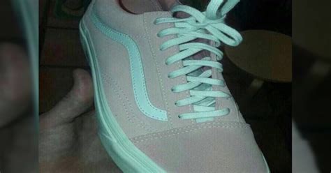 pink grey shoe