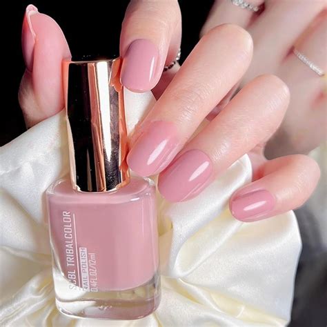 pink nude nail polish