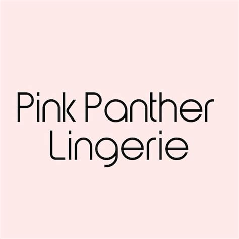Pink panther lingerie model