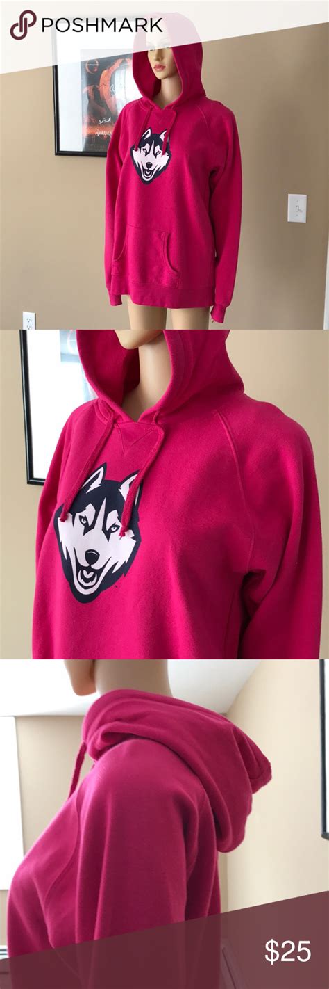 pink uconn sweatshirt – Best Clothing For You