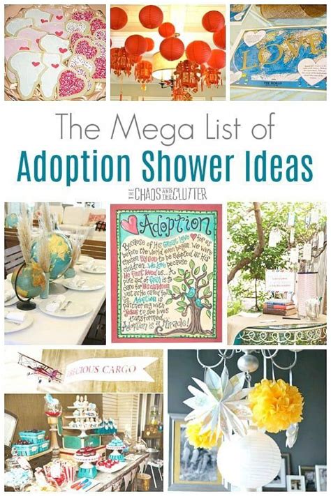 Pinterest Themed Adoption Shower Ideas