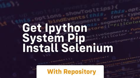 pip install ipython mac