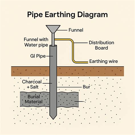 Pipe Earthing Diagram